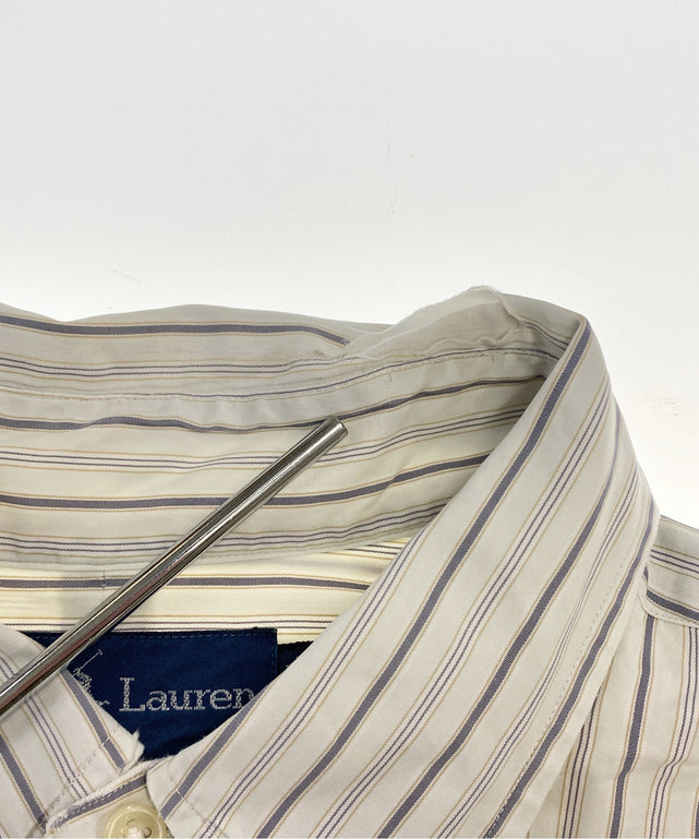 Ralph Laurenストライプブランドシャツ
