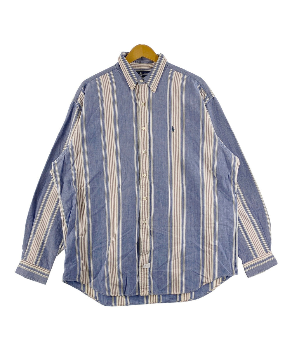 Ralph Laurenストライプブランドシャツ