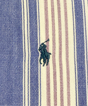 Ralph Laurenストライプブランドシャツ