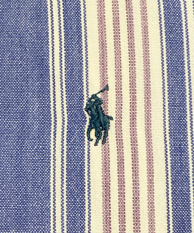 Ralph Laurenストライプブランドシャツ