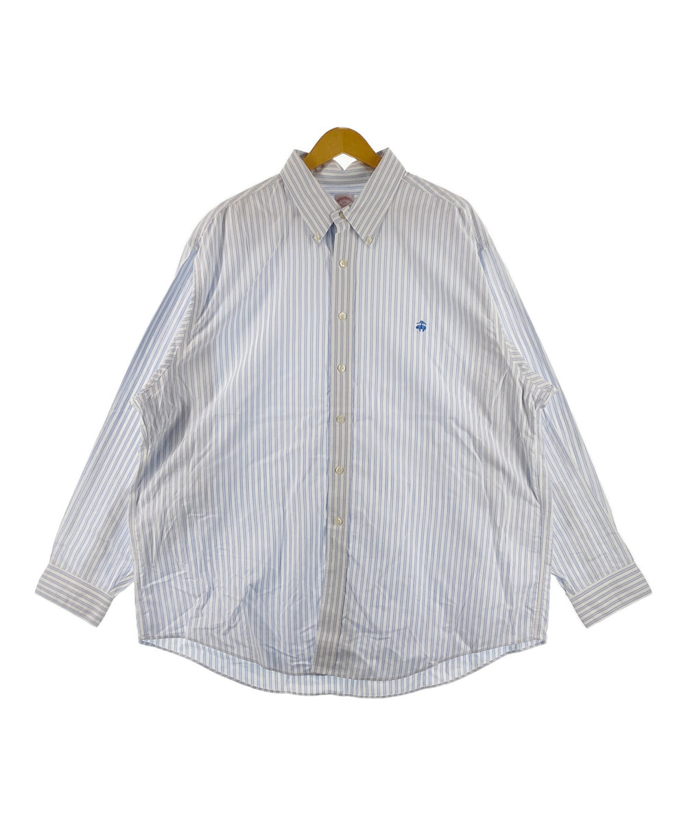 Brooks Brothersストライプブランドシャツ