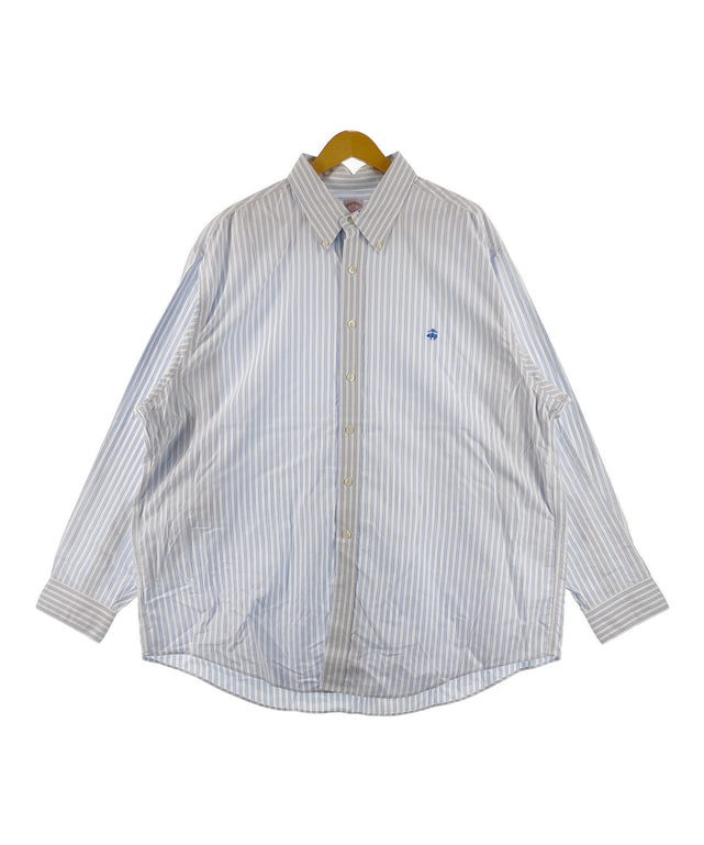 Brooks Brothersストライプブランドシャツ