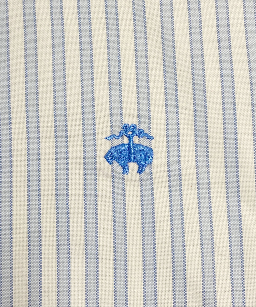 Brooks Brothersストライプブランドシャツ