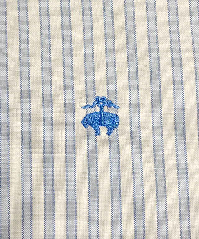 Brooks Brothersストライプブランドシャツ