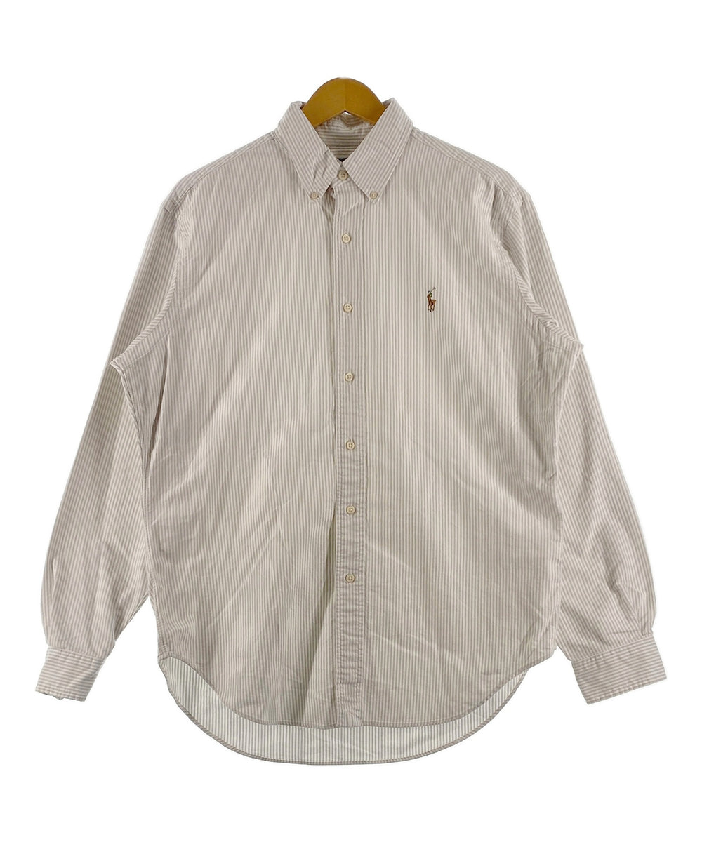 Ralph Laurenストライプブランドシャツ