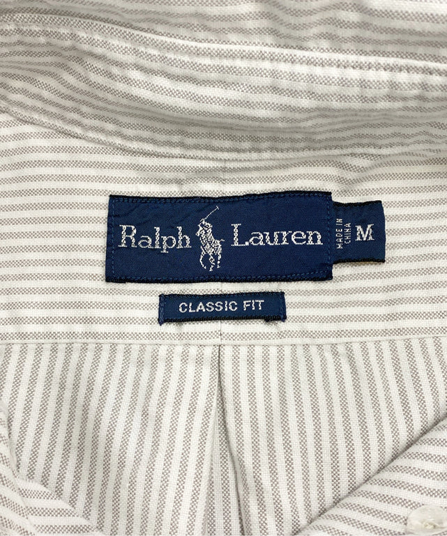 Ralph Laurenストライプブランドシャツ