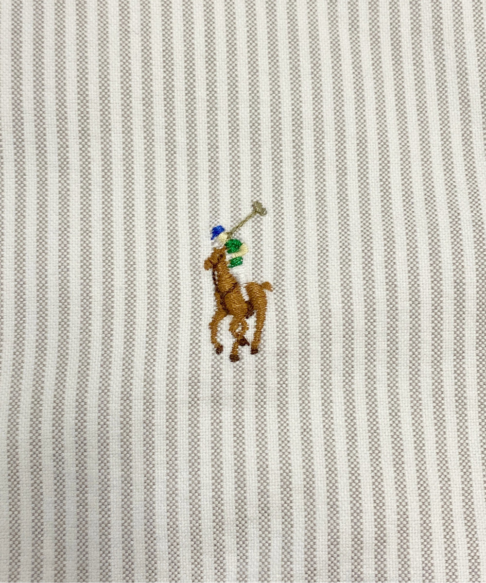 Ralph Laurenストライプブランドシャツ