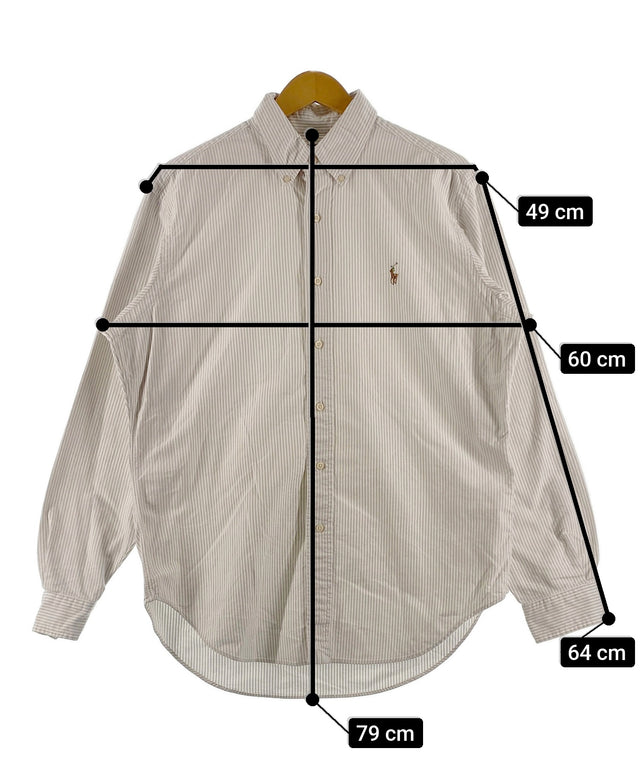 Ralph Laurenストライプブランドシャツ