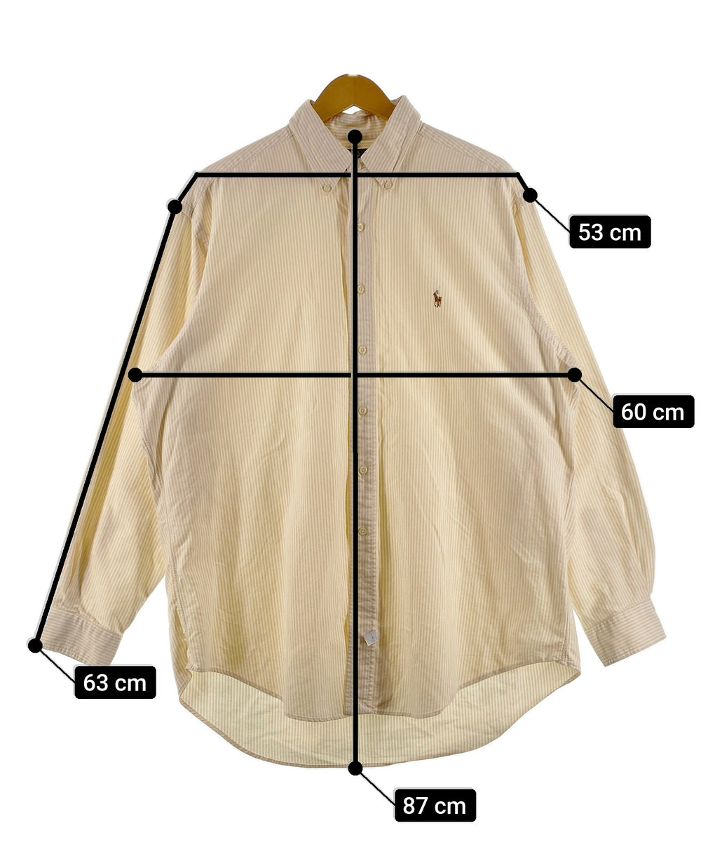 Ralph Laurenストライプブランドシャツ