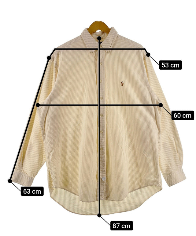 Ralph Laurenストライプブランドシャツ
