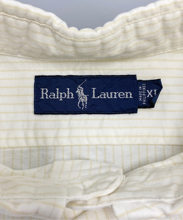 Ralph Laurenストライプブランドシャツ