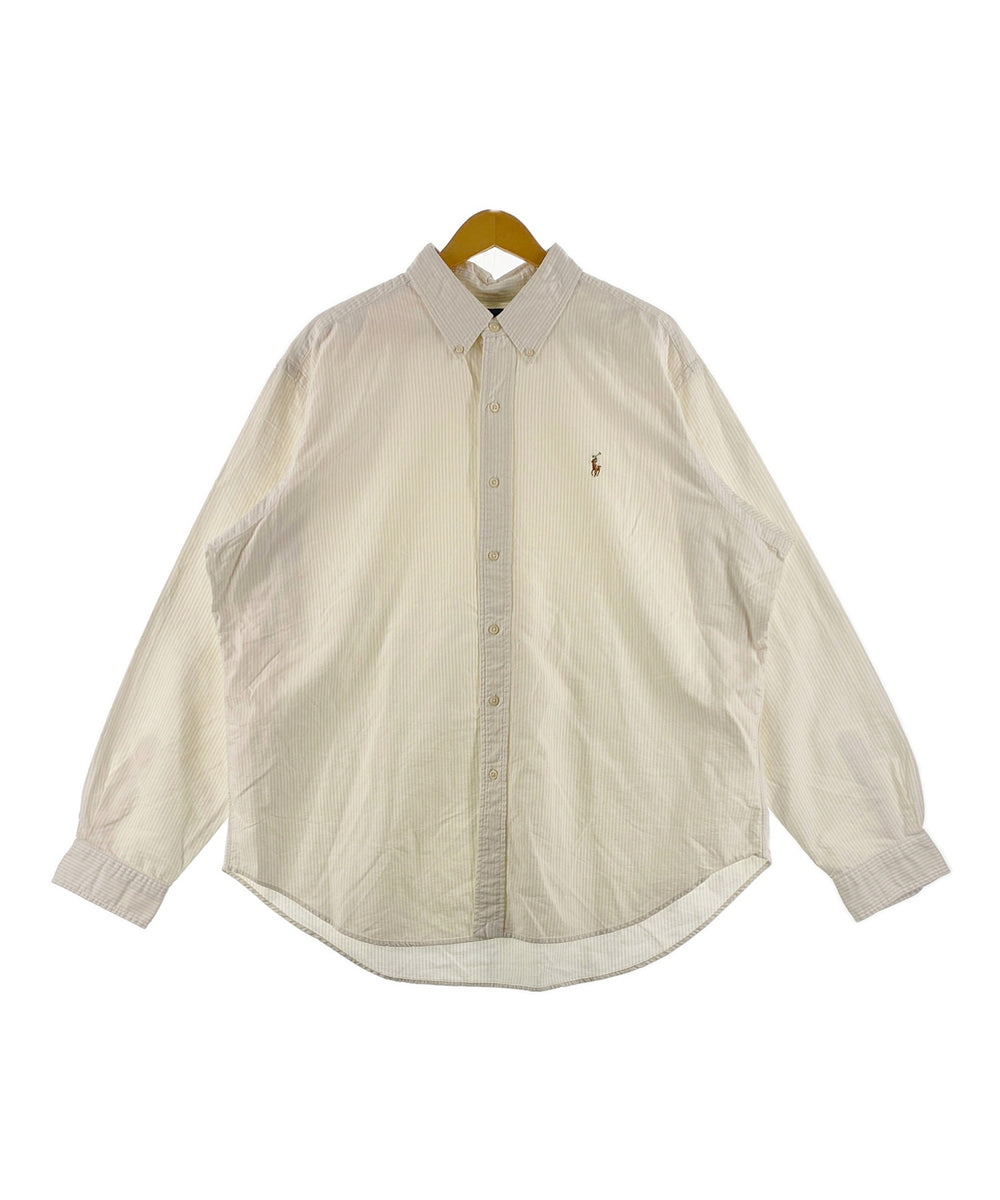 Ralph Laurenストライプブランドシャツ