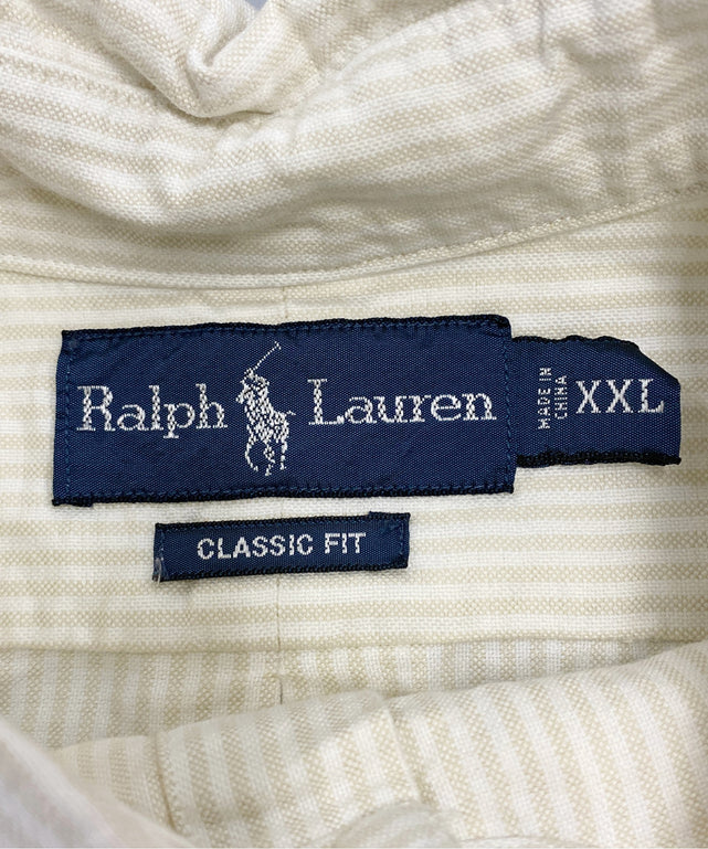 Ralph Laurenストライプブランドシャツ
