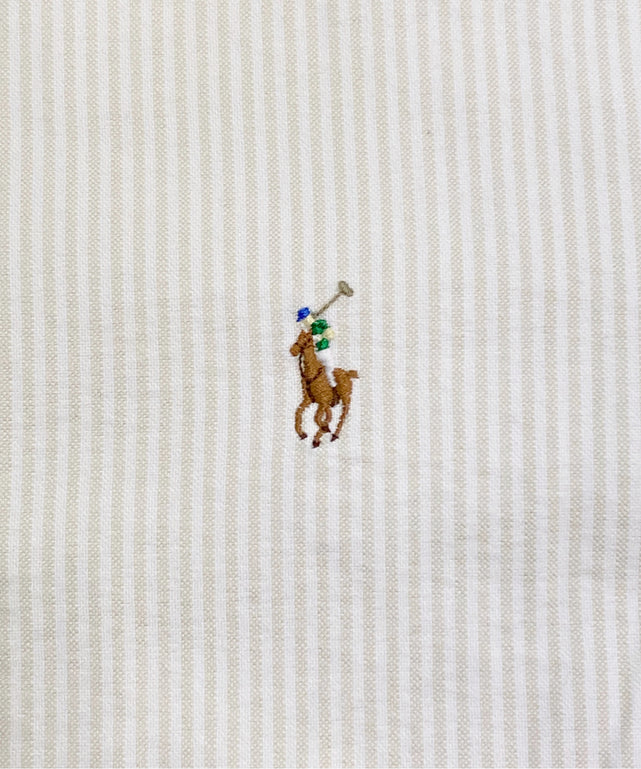 Ralph Laurenストライプブランドシャツ