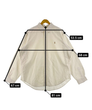 Ralph Laurenストライプブランドシャツ