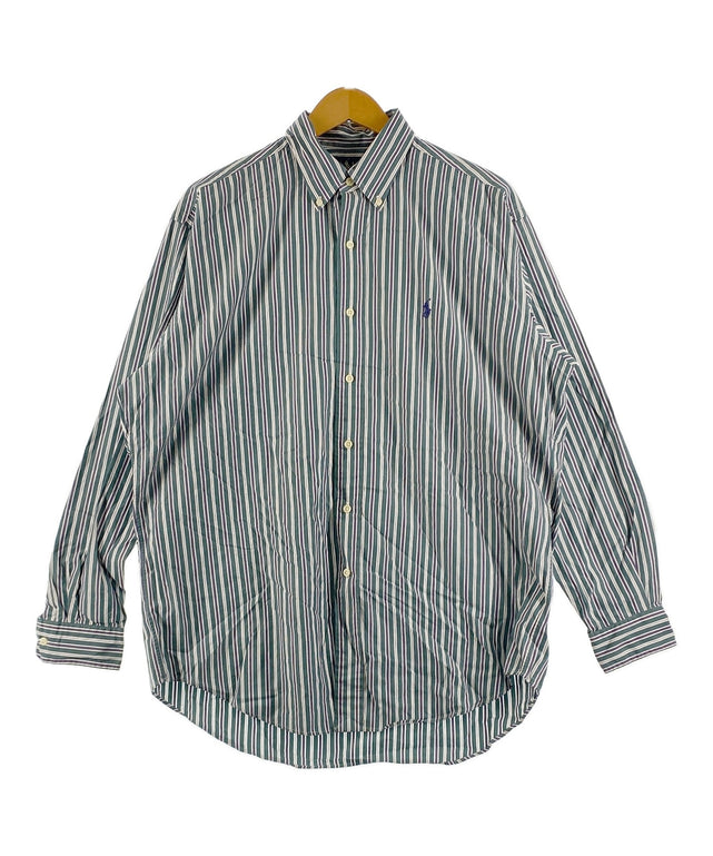 Ralph Laurenストライプブランドシャツ