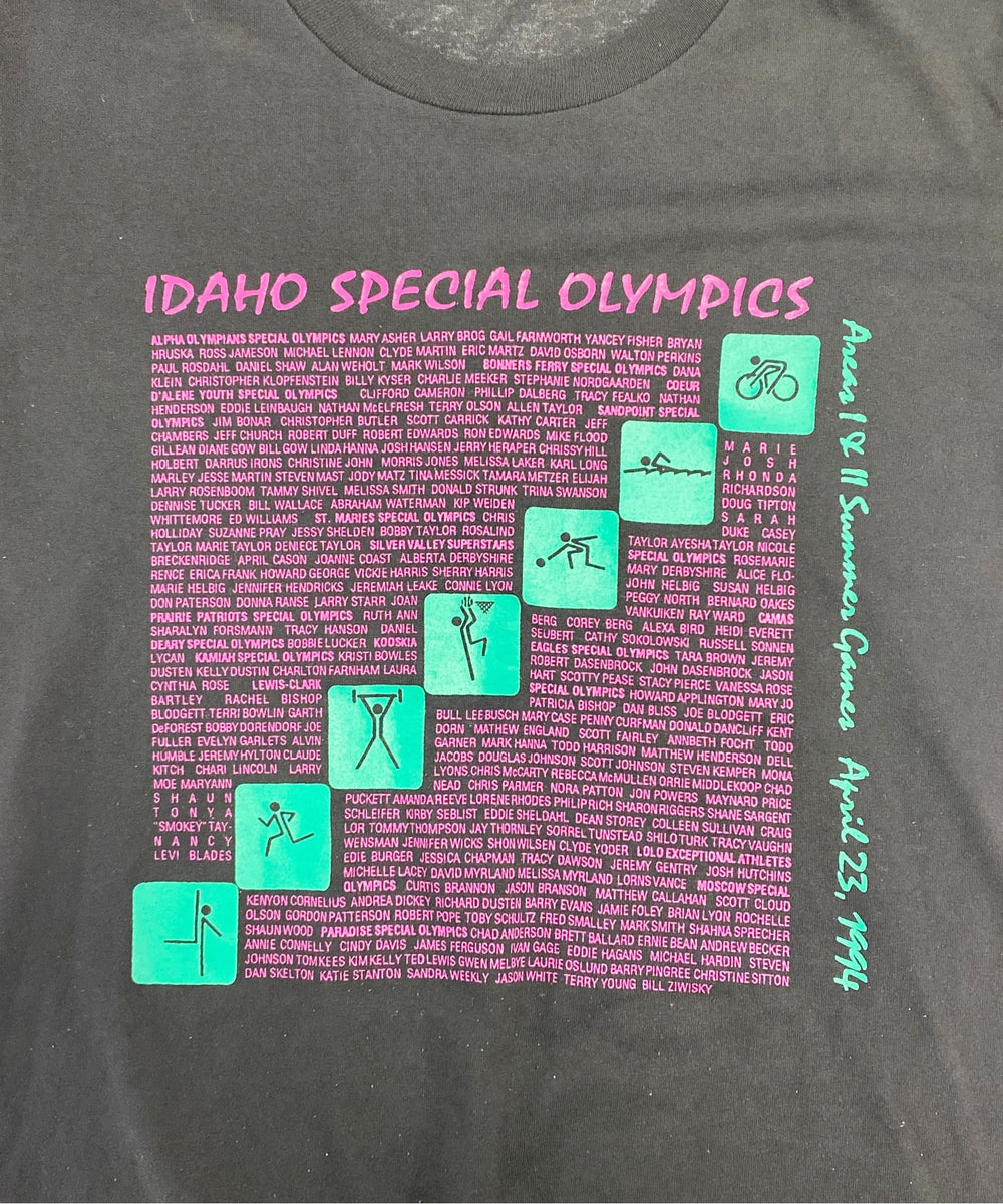 IDAHO SPECIAL OLYMPICS 90STシャツ