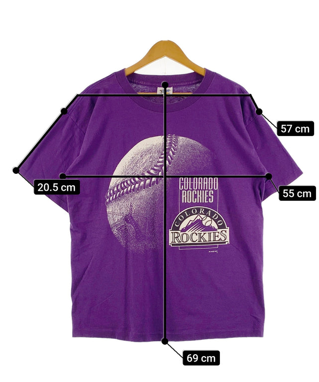 COLORADO ROCKIES 90STシャツ
