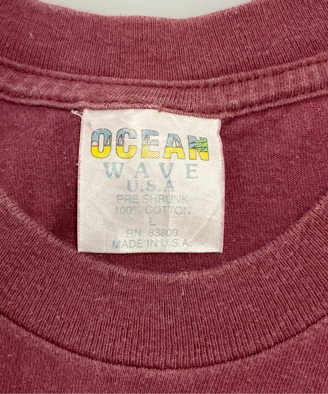 OCEAN WAVE 90STシャツ