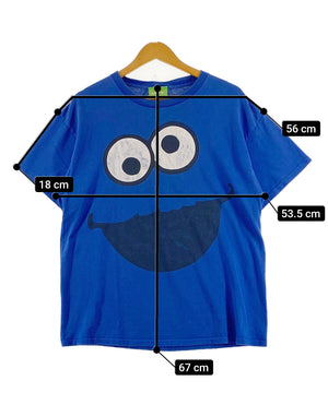 クッキーモンスター キャラクターTシャツ