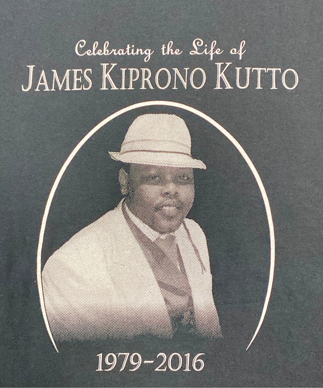 JAMES KIPRONO KUTT バンドTシャツ