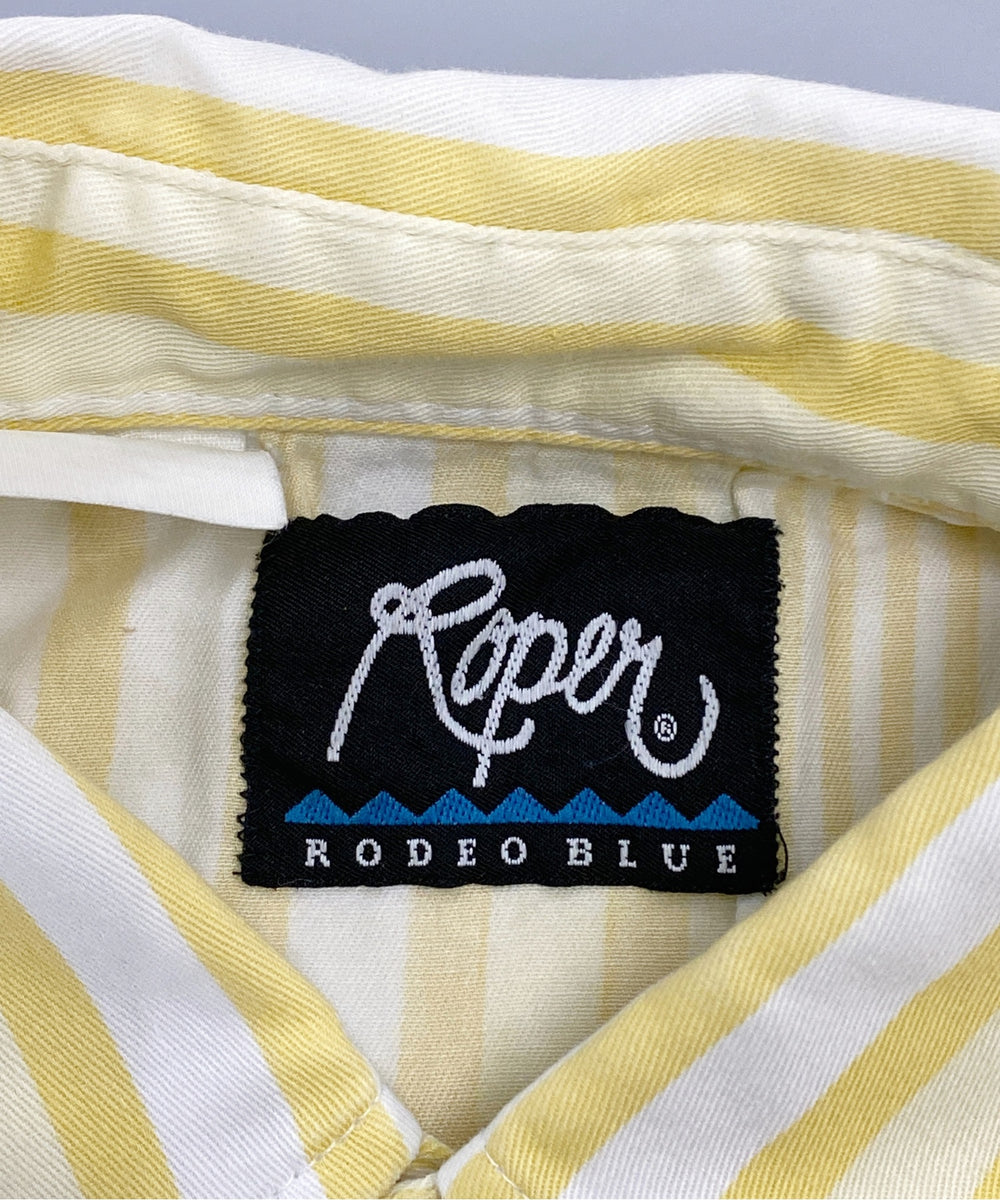 Roper RODEO BLUE 半袖ストライプシャツ