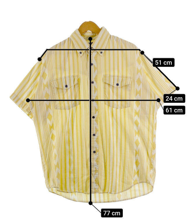 Roper RODEO BLUE 半袖ストライプシャツ