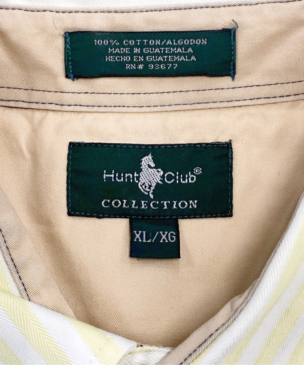 Hunt Club 半袖ストライプシャツ
