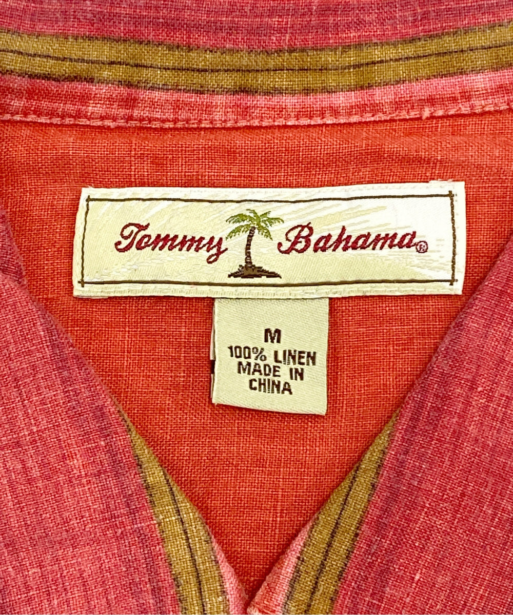 Tommy Bahama 半袖ストライプシャツ