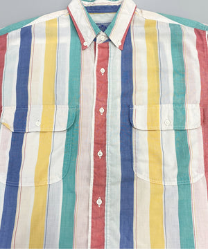 Wrangler 半袖ストライプシャツ