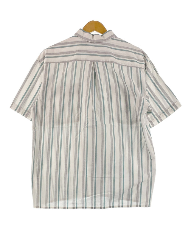 半袖ストライプシャツ