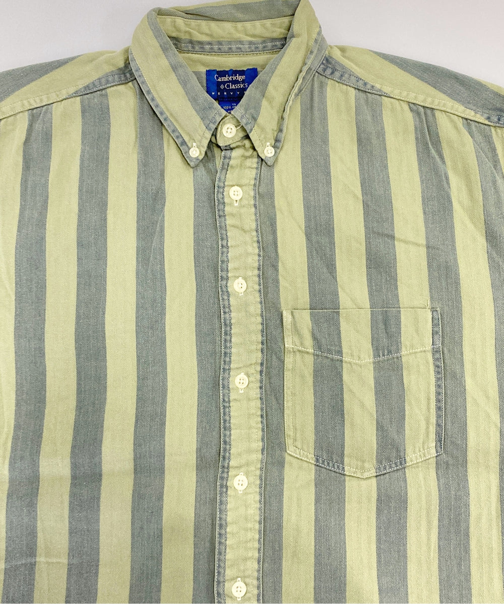 Cambridge Classics 半袖ストライプシャツ
