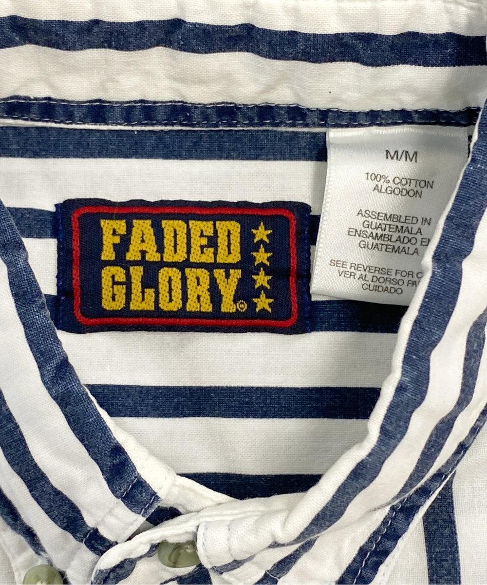 FADED GLORY 半袖ストライプシャツ