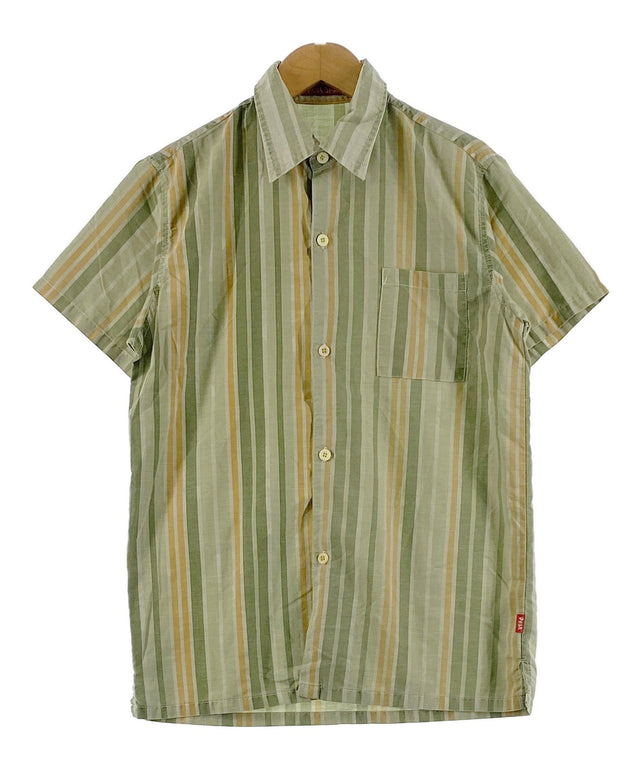 Peak brand 半袖ストライプシャツ