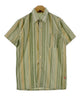 Peak brand 半袖ストライプシャツ