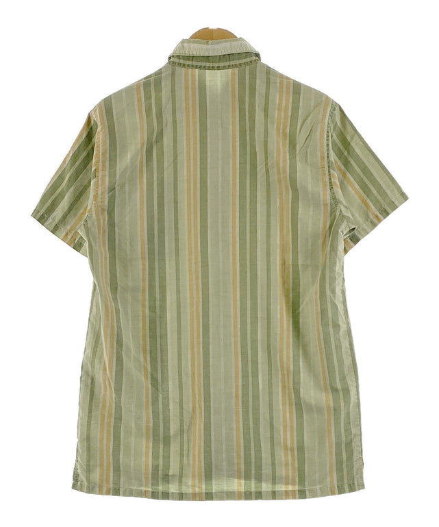 Peak brand 半袖ストライプシャツ