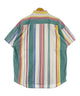 MONTANA BLUE 半袖ストライプシャツ