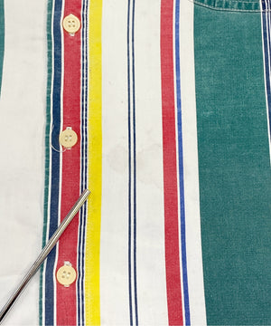 MONTANA BLUE 半袖ストライプシャツ