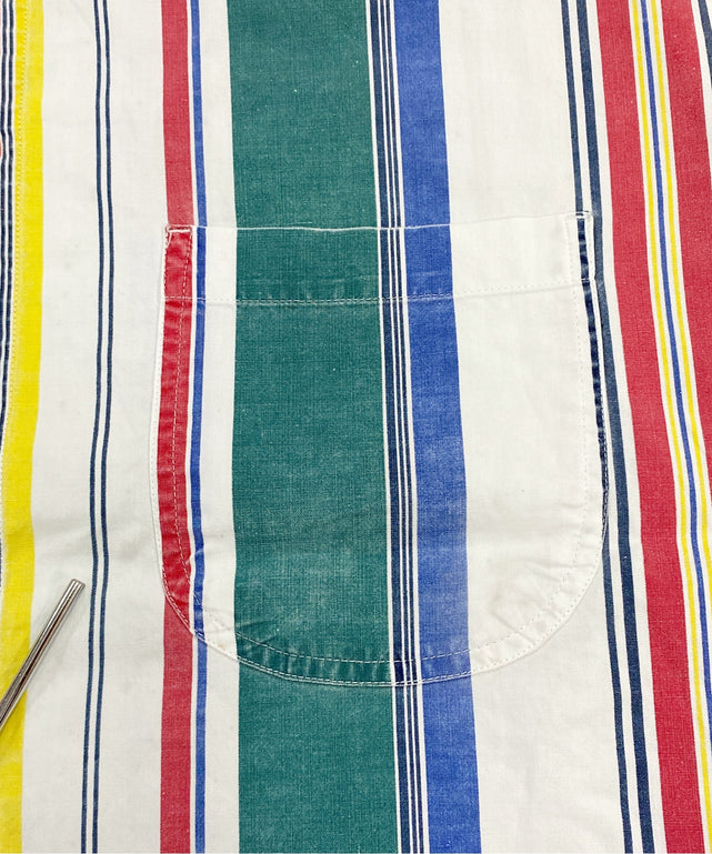 MONTANA BLUE 半袖ストライプシャツ