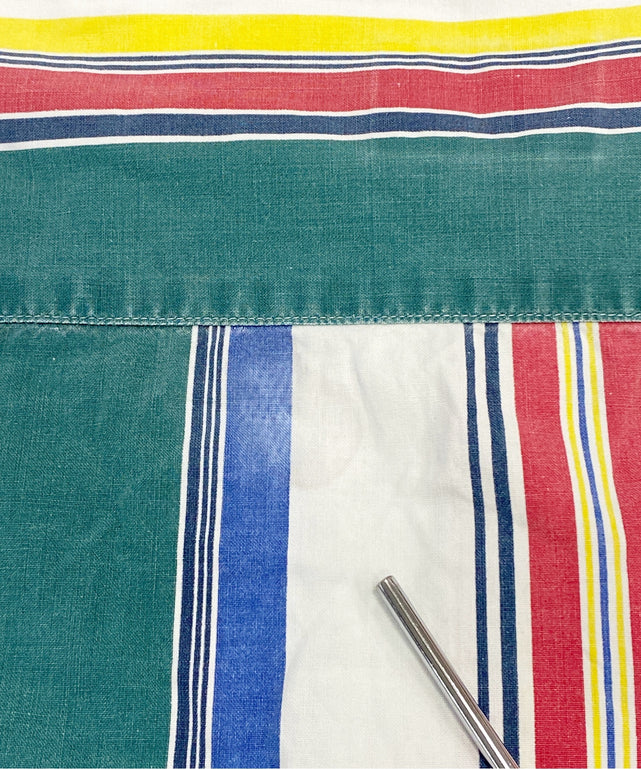 MONTANA BLUE 半袖ストライプシャツ