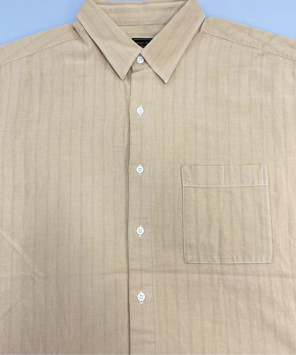 Henry Morell 半袖ストライプシャツ