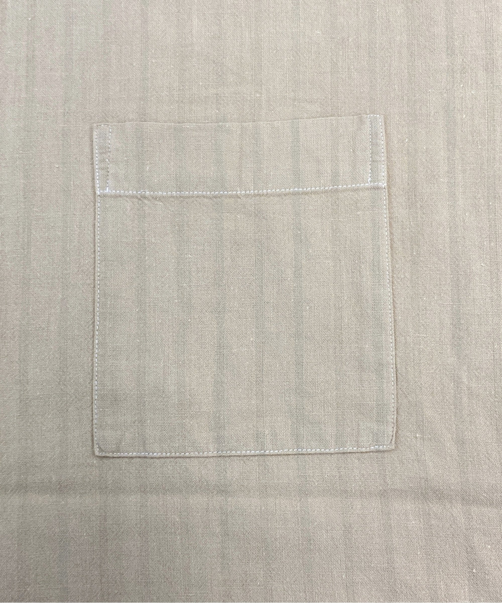 Henry Morell 半袖ストライプシャツ