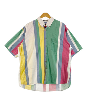 VAN HAUSEN 半袖ストライプシャツ