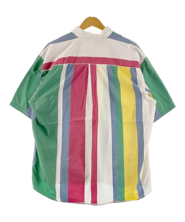 VAN HAUSEN 半袖ストライプシャツ