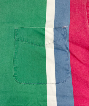 VAN HAUSEN 半袖ストライプシャツ