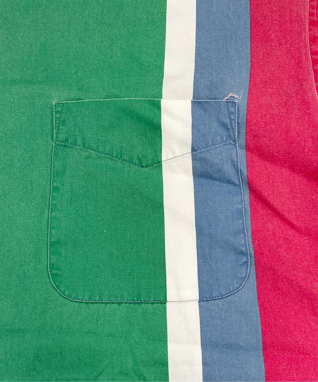 VAN HAUSEN 半袖ストライプシャツ