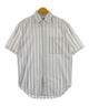 TODAY NEWS 半袖ストライプシャツ