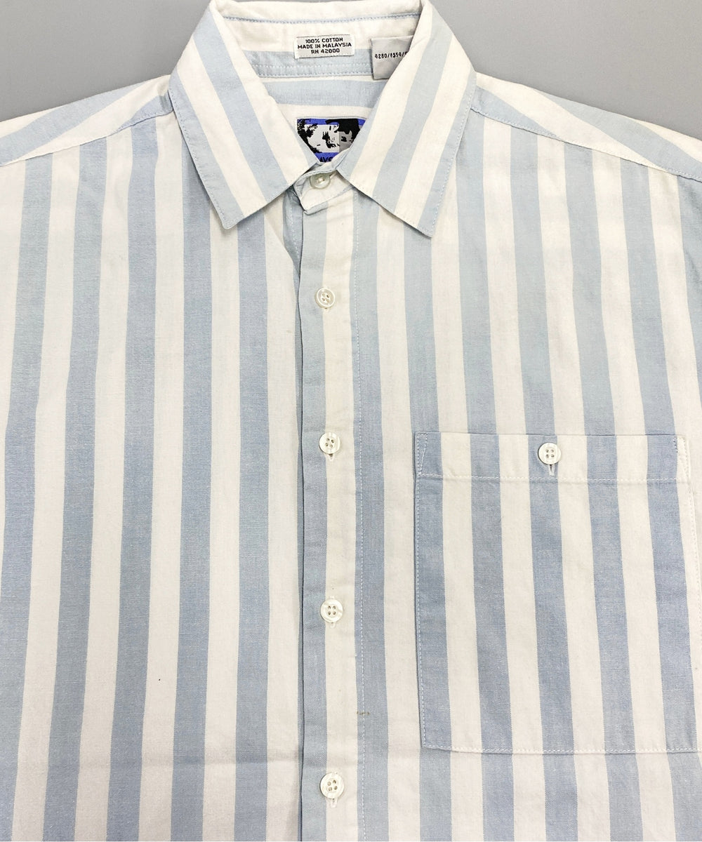 TODAY NEWS 半袖ストライプシャツ