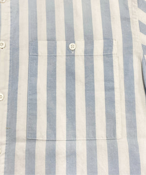 TODAY NEWS 半袖ストライプシャツ