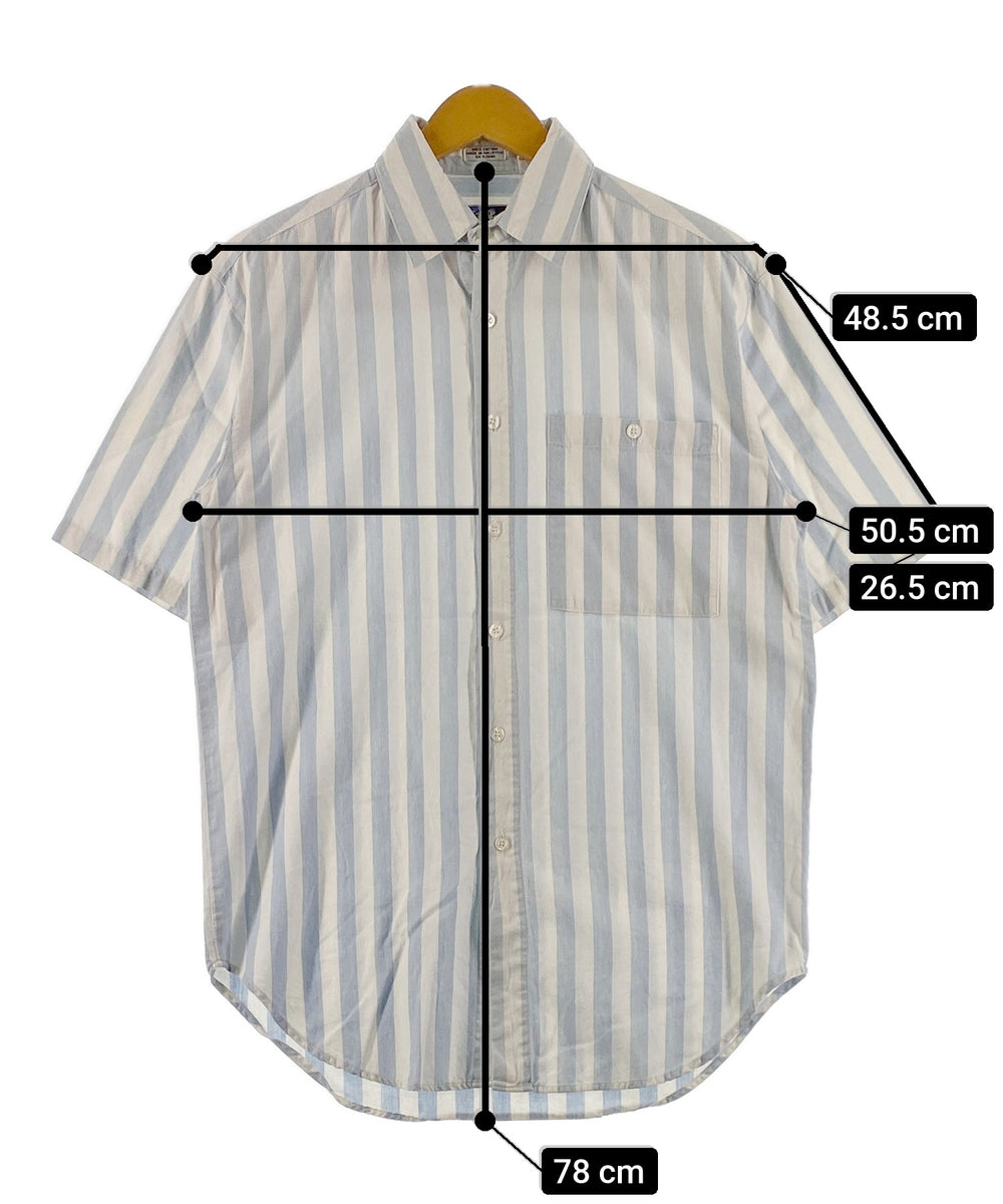 TODAY NEWS 半袖ストライプシャツ